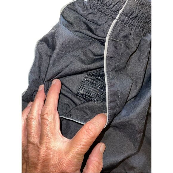 Nike Mens Athletic Shorts Black Drawstring Elastic Waist Activewear Size L Large - Picture 2 of 9